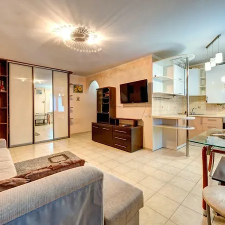 Apartments Near The Nsc Olympic كييف المظهر الخارجي الصورة
